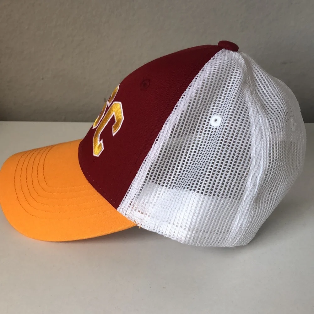 USC Trojans Collage Captivating Headgear Breathable‎ Adjustable Snap Back Hat